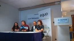 Presentación de candidatos de Podemos