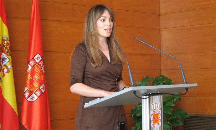 Rebeca Pérez en rueda de prensa