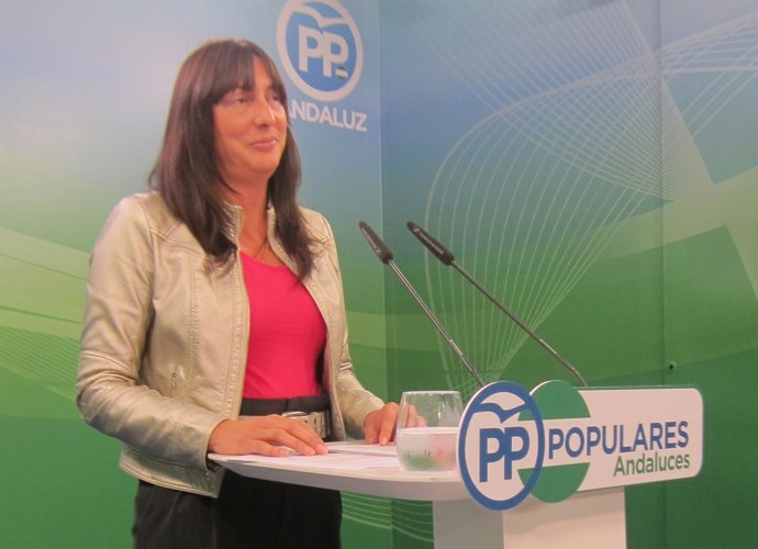 Dolores López, hoy en rueda de prensa