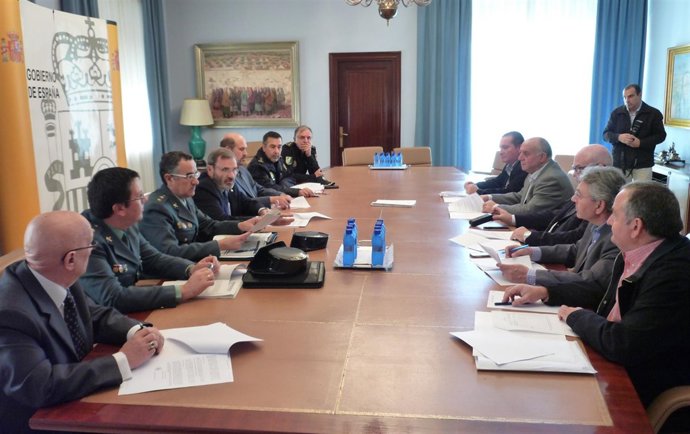 Reunión del dispositivo de seguridad para la campaña de aceituna