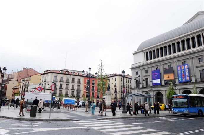 Plaza de Ópera, plaza de Isabel II en Madrid