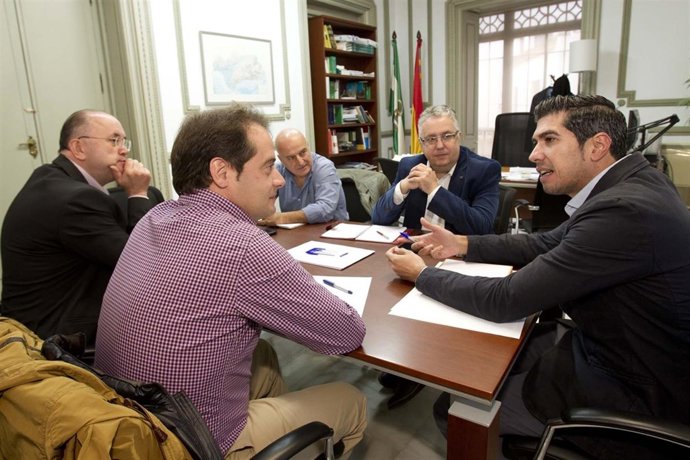 Reunión de los alcaldes.