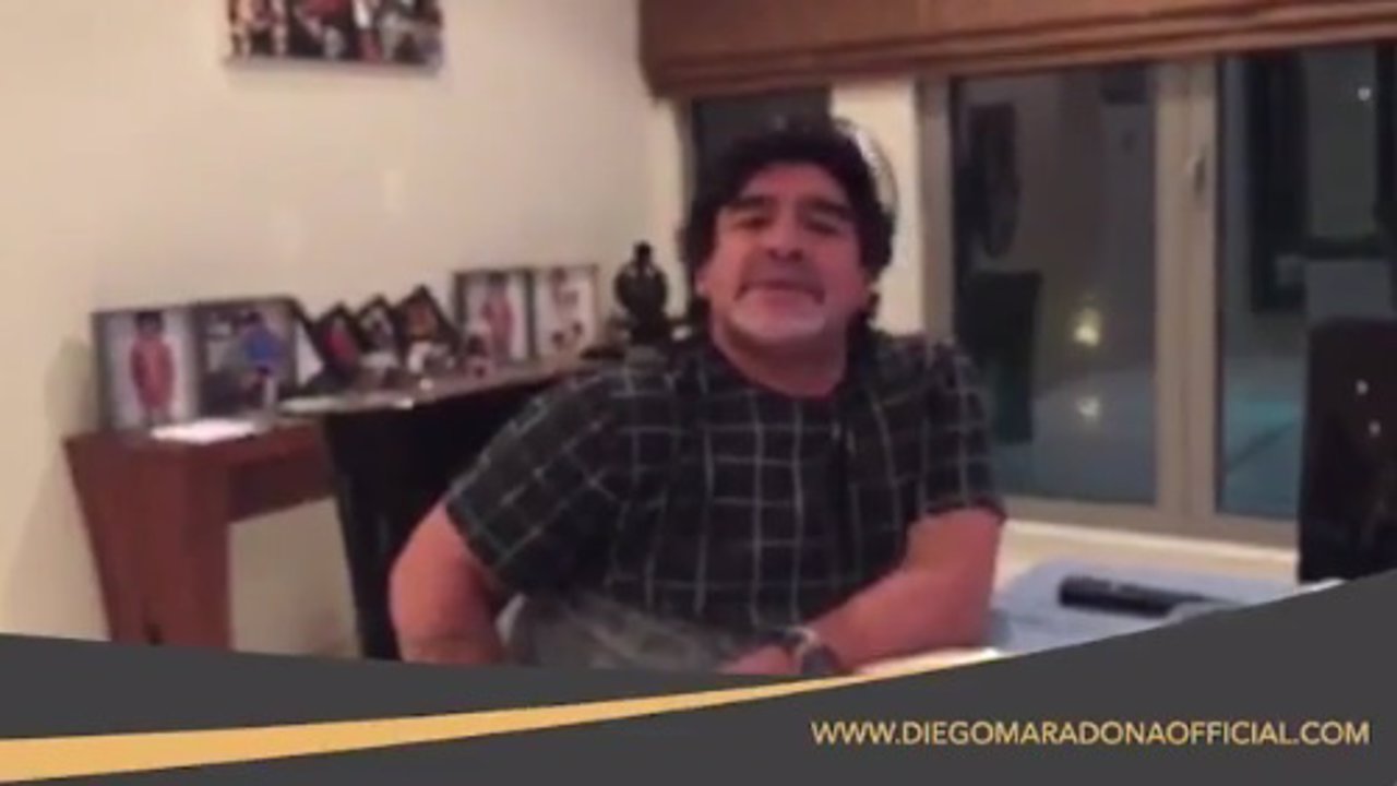 Maradona estrena Twitter y web oficial