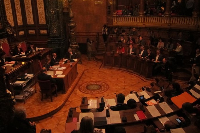 Pleno del Ayuntamiento de Barcelona