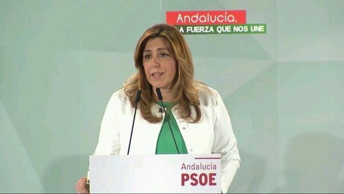 Susana Díaz, hoy ante el comité director del PSOE-A