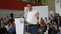 Pedro Sánchez (PSOE) dice que los "falsos patriotas" confunden "patria con patrimonio"