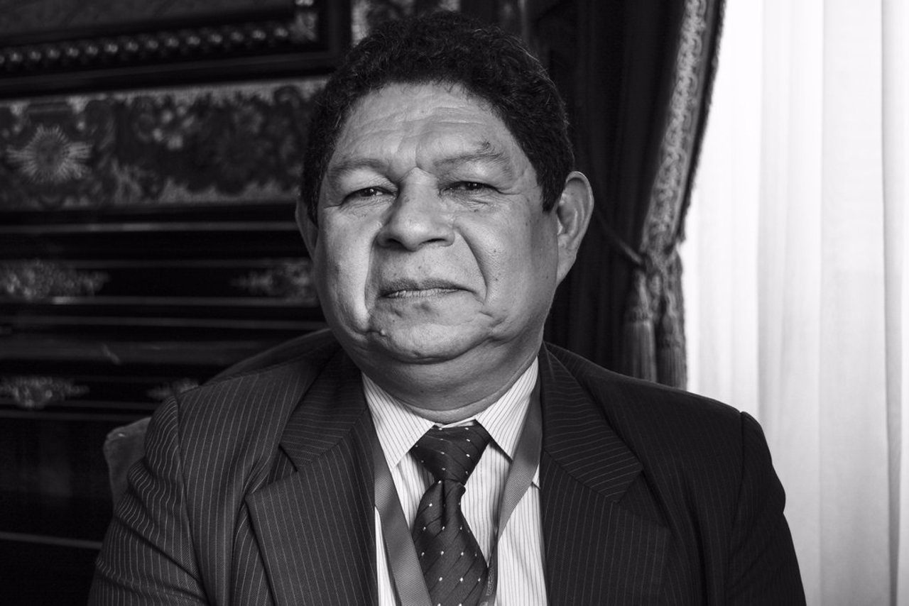 Benito Lara ministro de Justicia de El Salvador