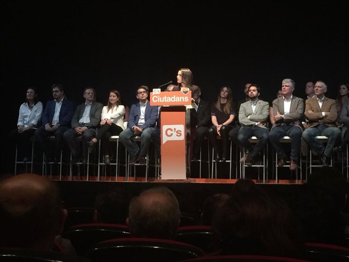 Inés Arrimadas en un acto de C's