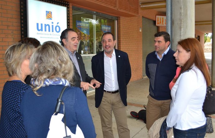 Ramon Espadaler, en un acto en Tortosa