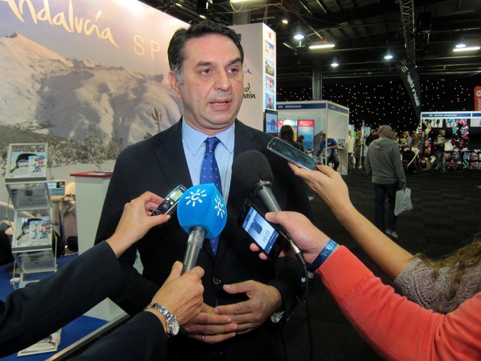 Francisco Javier Fernández, en Manchester.