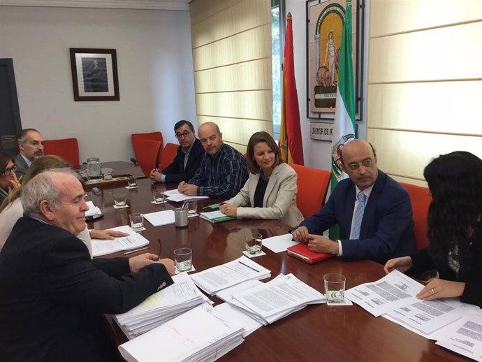 Reunión de la comisión de justicia gratuita de Jaén