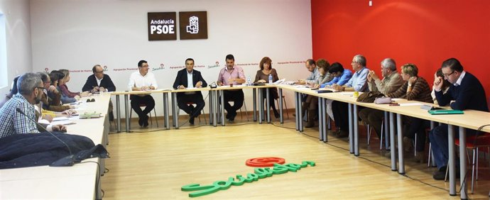 Reunión del PSOE de Huelva