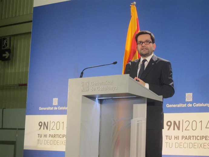 El secr.Asuntos Exteriores de la Generalitat, R.Albinyana