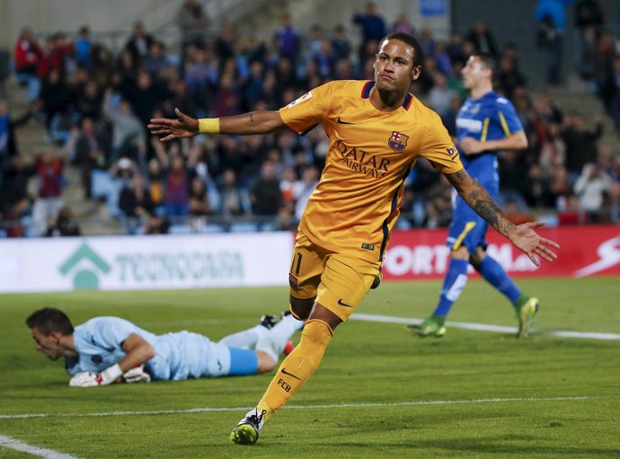 Neymar marca al Getafe