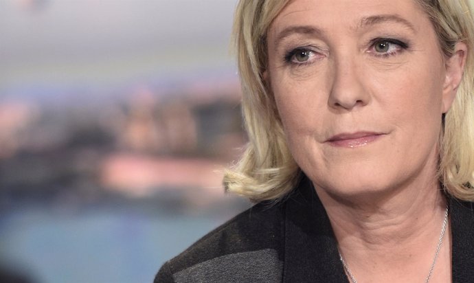 La líder del partido ultraderechista Frente Nacional, Marine Le Pen