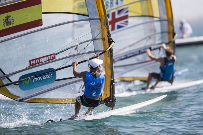 ISAF Sailing World Cup Final Abu Dhabi Iván Pastor