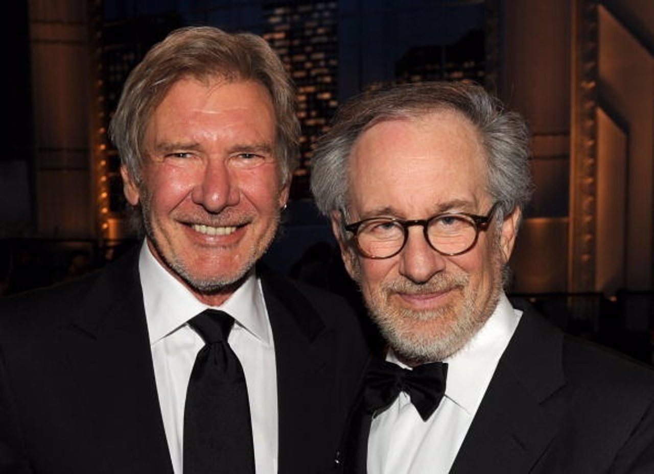 Harrison Ford y Steven Spielberg