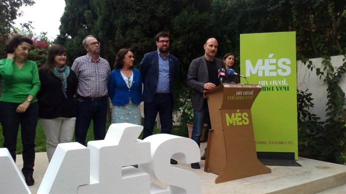 MÉS presenta a sus candidatos en Palma de Mallorca