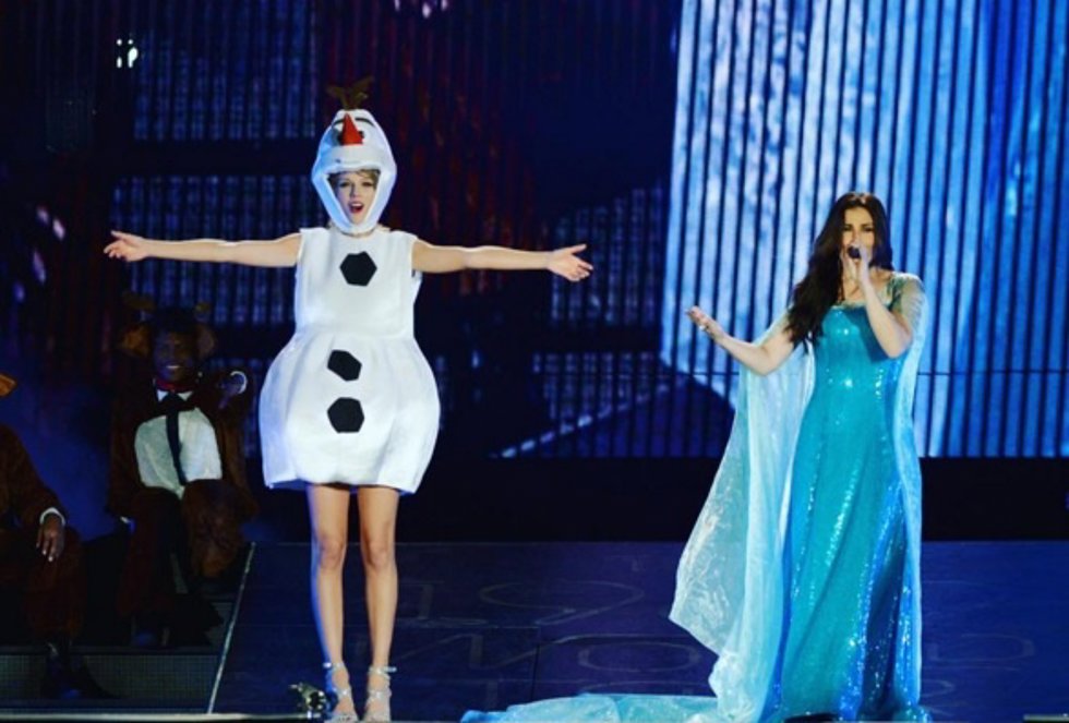 Taylor Swift e Idina Menzel