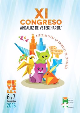 Cartel del Congreso Andaluz de Veterinarios