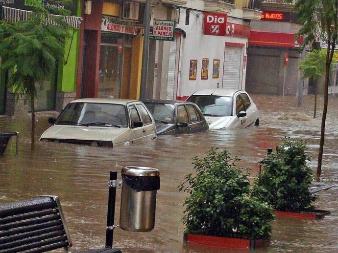 Inundación en Algeciras (Cádiz)