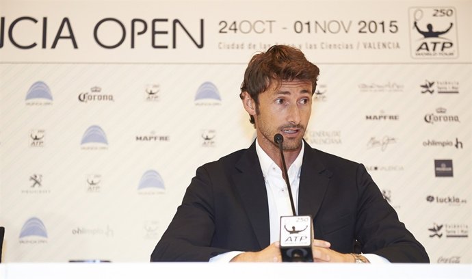 El director del Valencia Open, Juan Carlos Ferrero