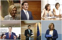 Rosa Díez, Sáenz de Santamaría, Rivera, Pedro Sánchez y Tejerina visitan esta semana Murcia en precampaña