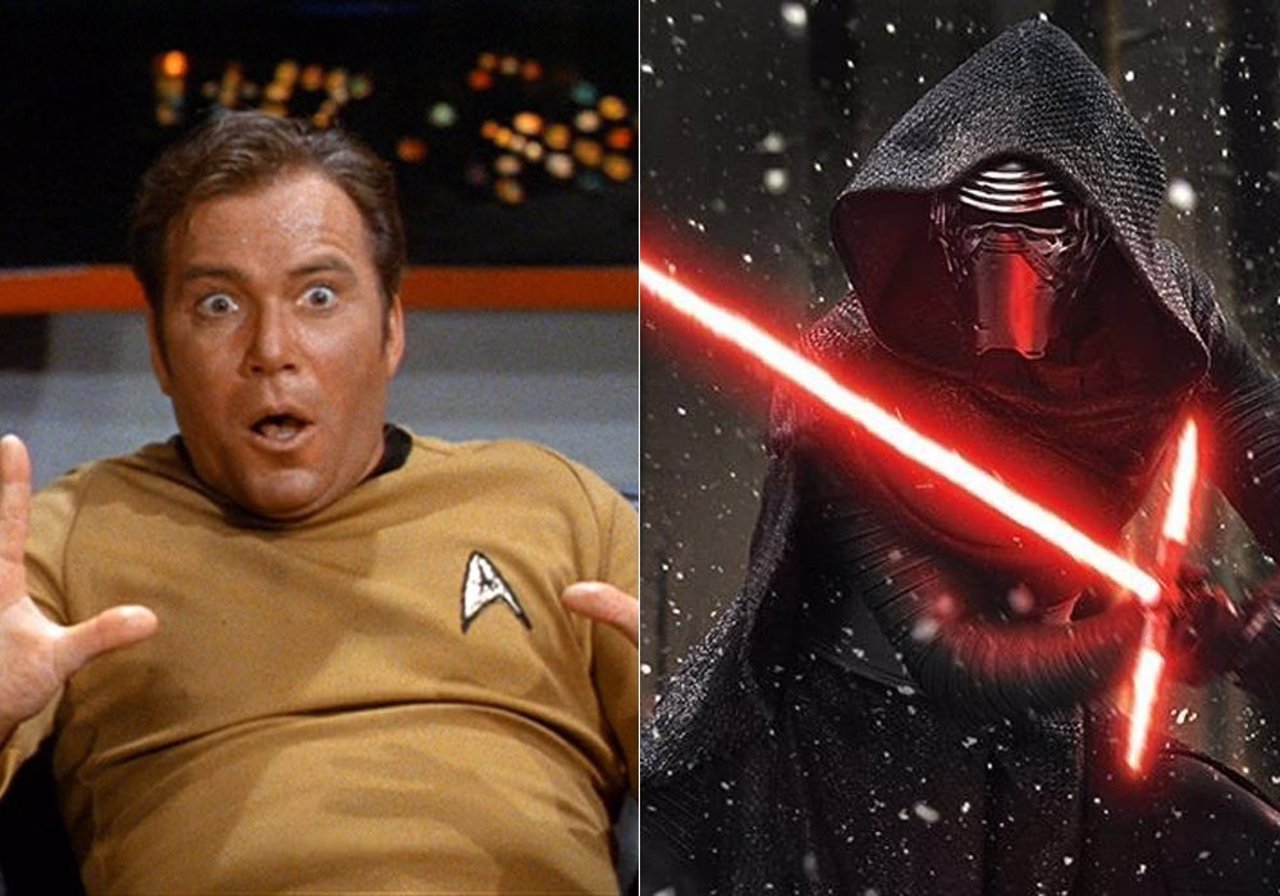 William Shatner (Capitán Kirk en Star Trek) se burla de Star Wars