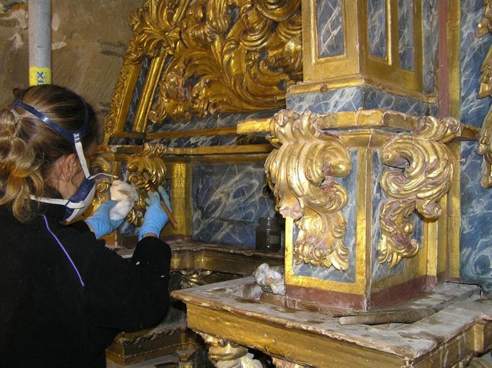 El Ayuntamiento está realizando varias obras en la Iglesia de Santa María