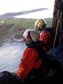Búsqueda del pescador en Miengo 