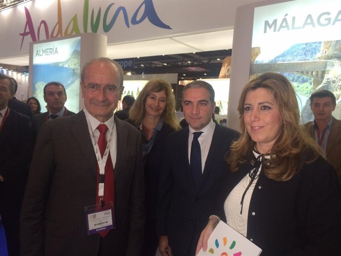 El alcalde de Málaga, Francisco de la Torre, y Susana Díaz