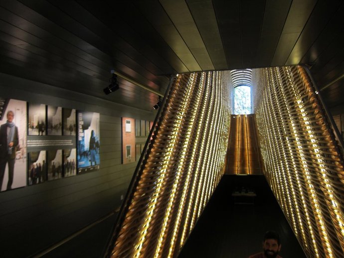 Interior De La Cineteca Del Matadero De Madrid