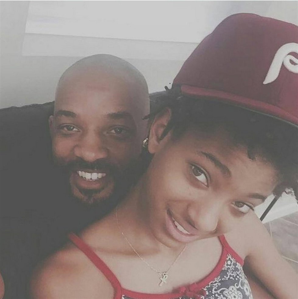 Willow Smith con Will Smith