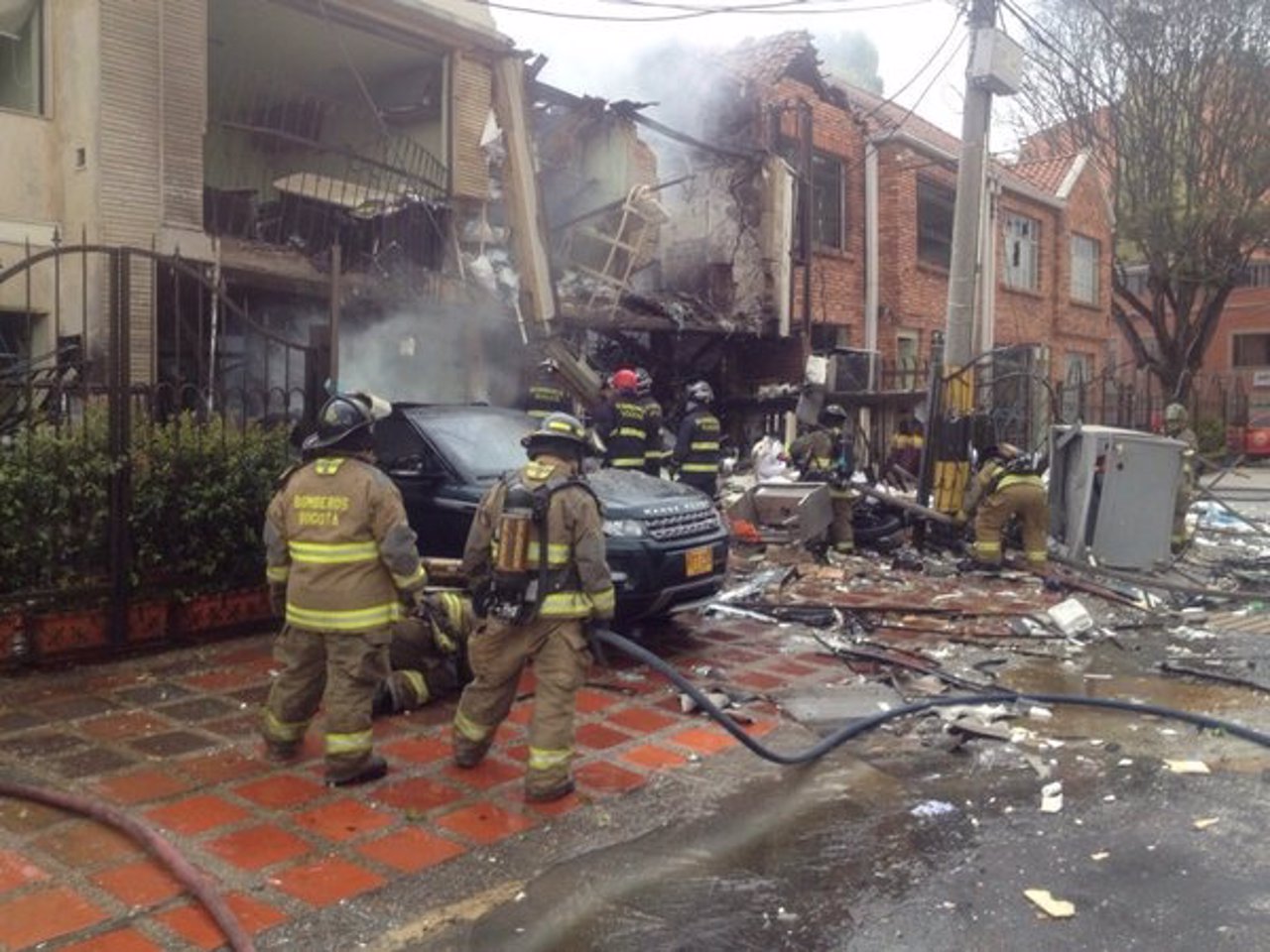 Explosión en Bogotá deja 27 heridos