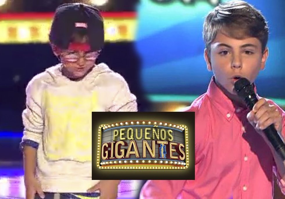 Pequeños Gigantes estreno con rapero gamberro y un imitador de Raphael