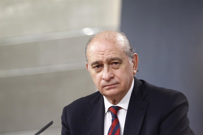 Jorge Fernández Díaz tras el Consejo de Ministros