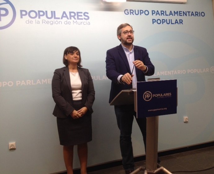 El portavoz del GPP, Víctor Martínez