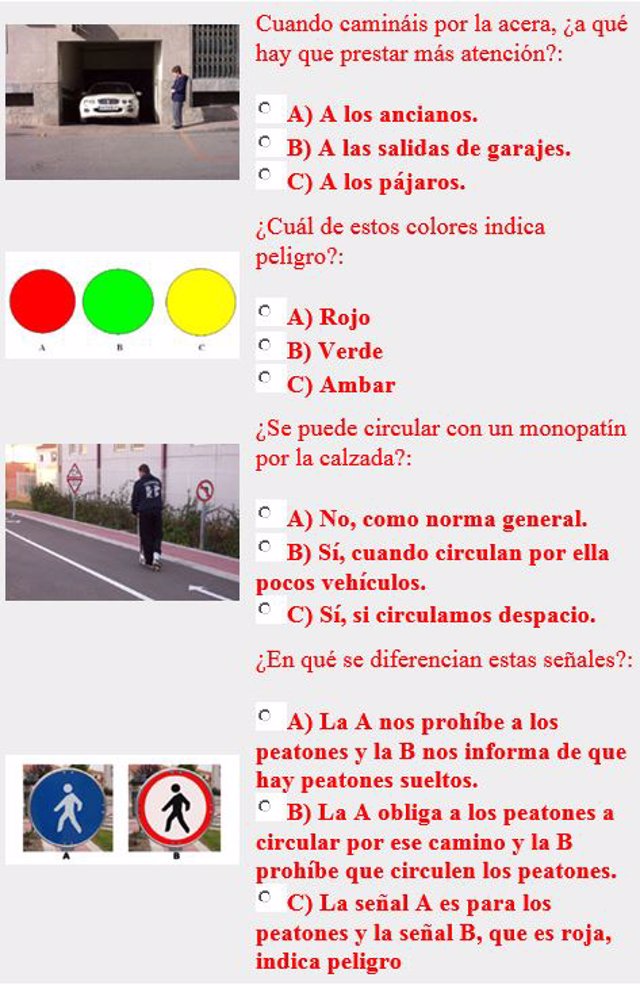 seguridad vial para niños