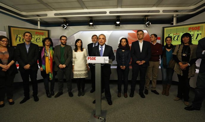 Rafael Simancas y Jaime Lissavetzky