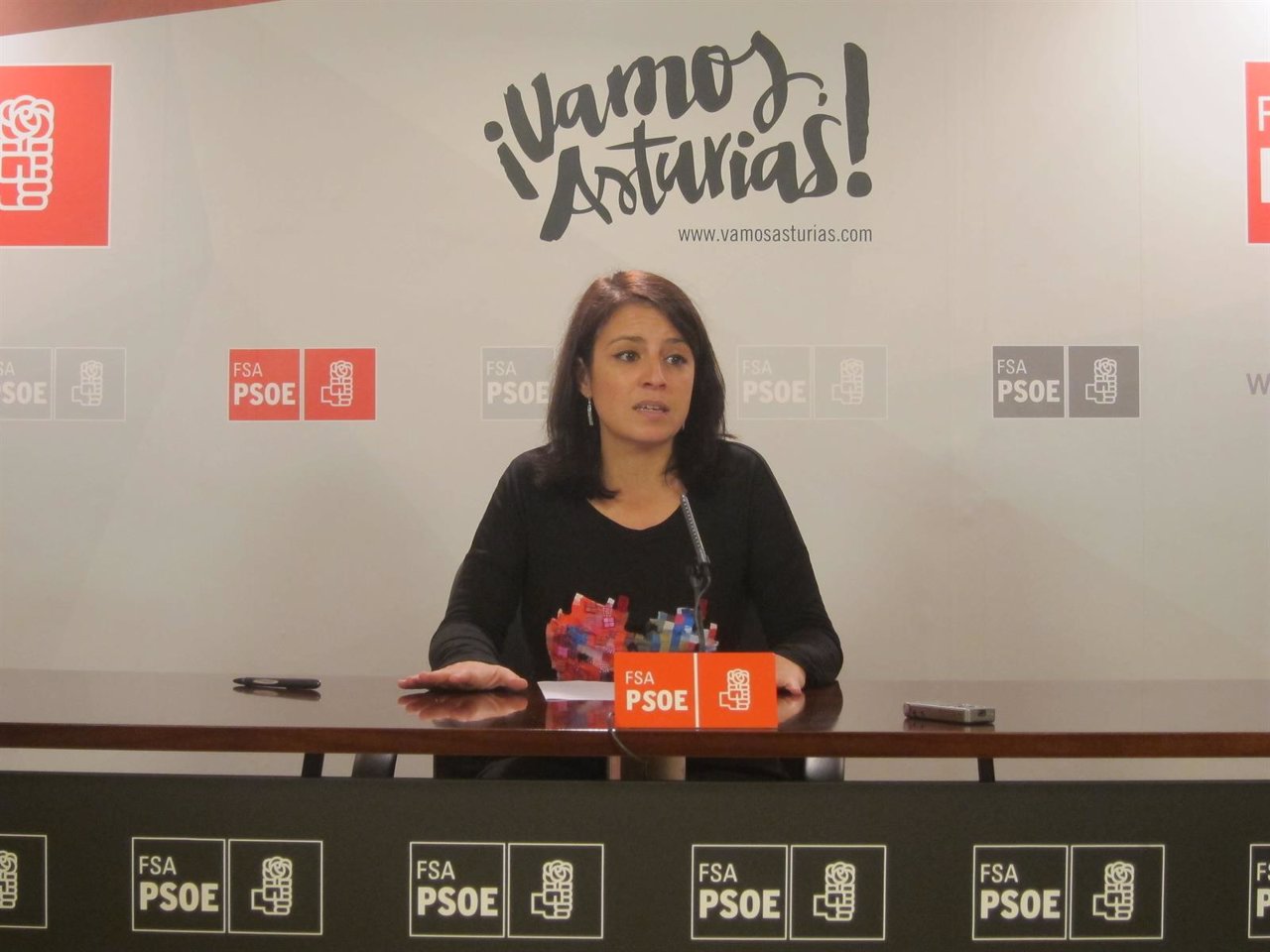 Adriana Lastra, cabeza de lista del PSOE por  Asturias al Congreso