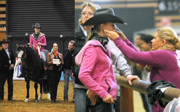 GINA SCHUMACHER EN COMPETICIÓN DE HÍPICA/AG