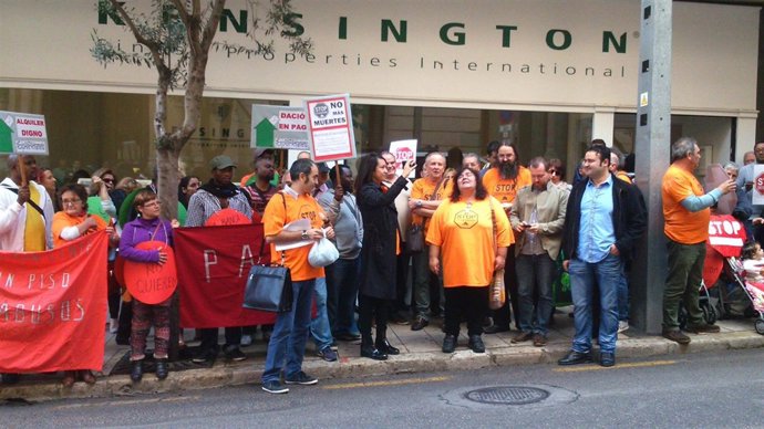 Concentración de la PAH ante el Parlament