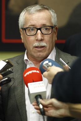 Ignacio Fernández Toxo en la Asamblea de Delegados y Delegadas de CCOO