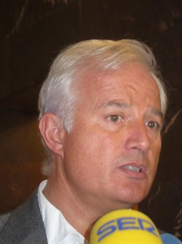 El portavoz del PP, Eloy Suárez