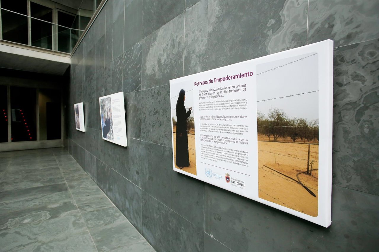 Exposición en el Parlamento foral.