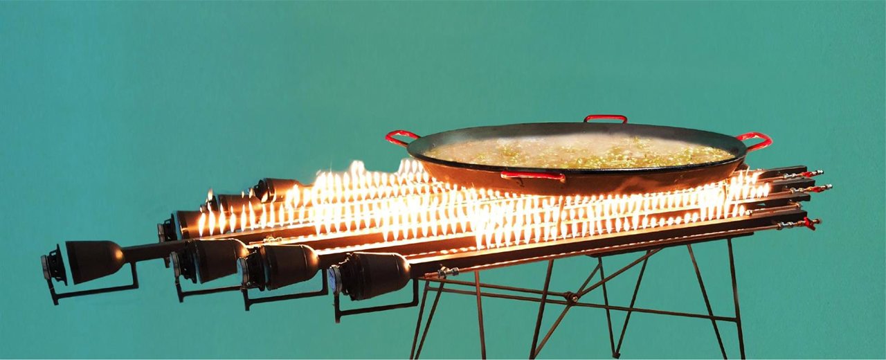 La primera paella del mundo hecha con música