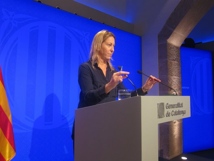 La vicepresidenta del Govern, Neus Munté