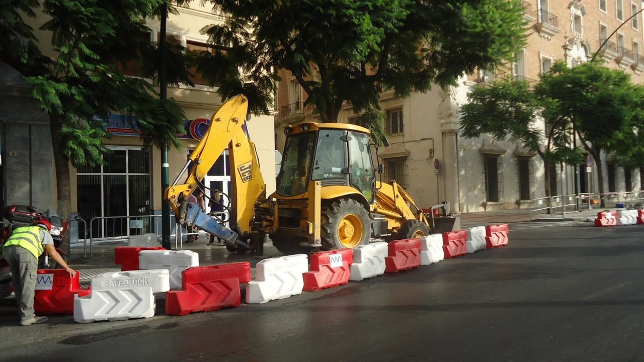 Metro desvíos málaga obras muelle heredia puente del carmen