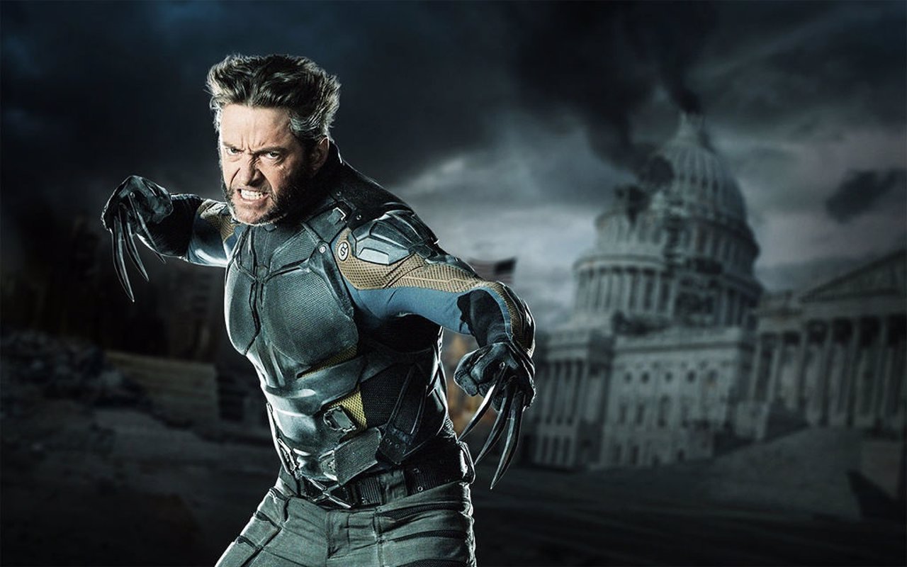 Hugh Jackman como Lobezno en X-Men