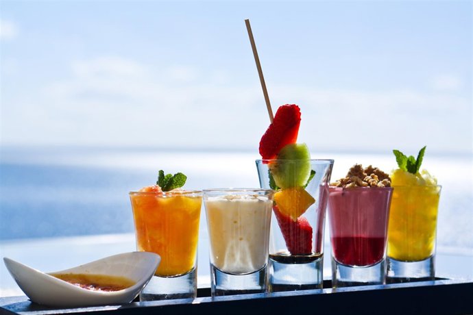 Desayuno del Hospes Maricel, en Palma